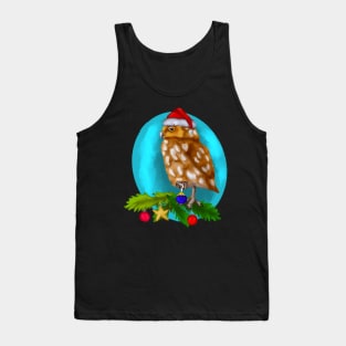 Christmas owl Tank Top